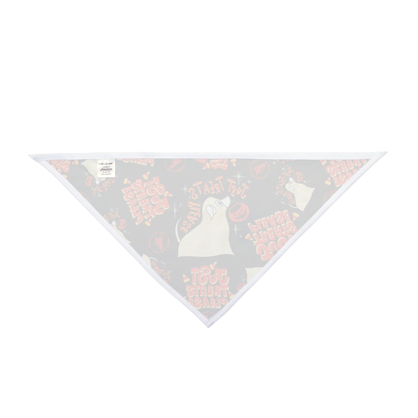 "Just Treats Please!" Dog Bandana / Two Sizes Available / Pet Bandana / Halloween Bandana for pets / Trick or Treat