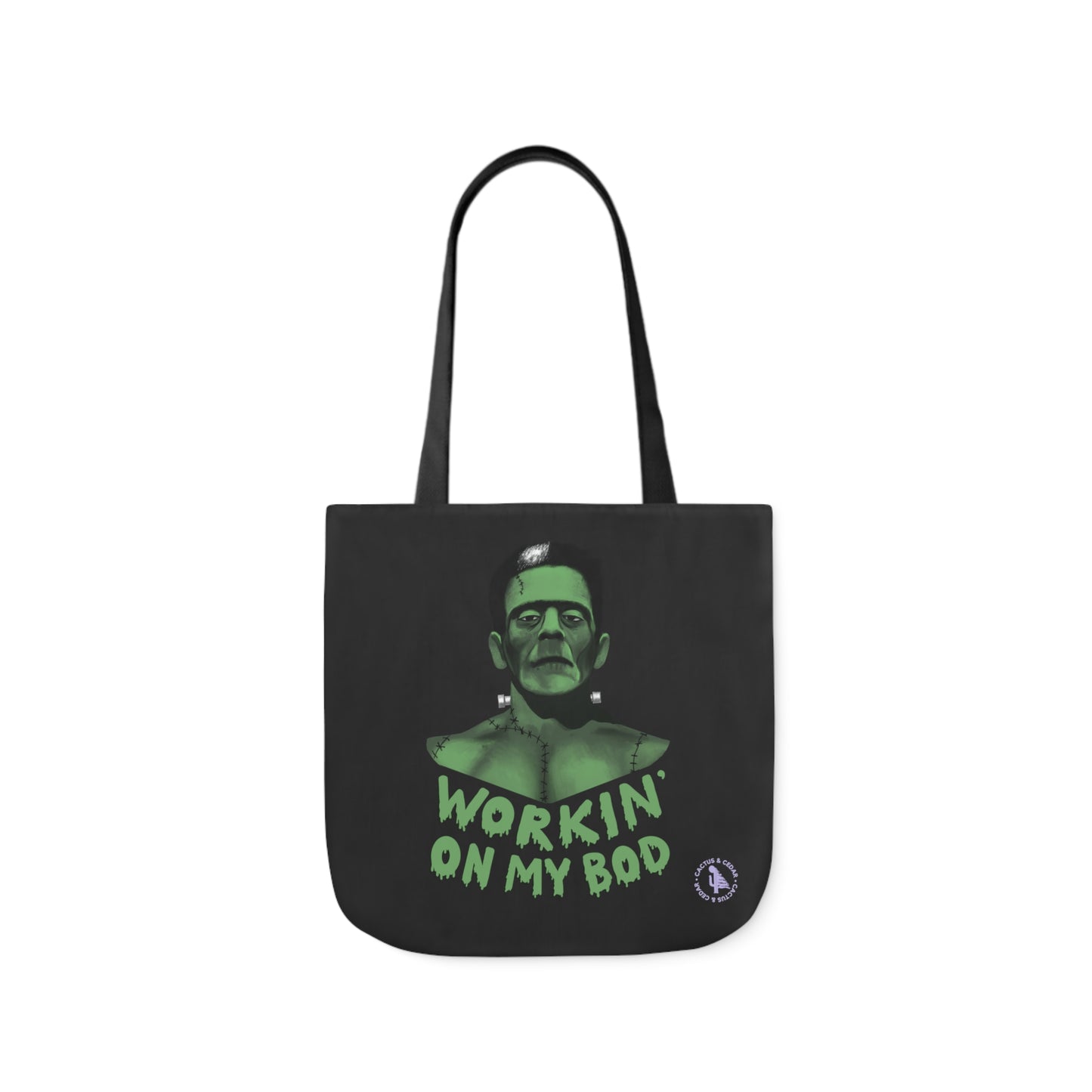 Bride of Frankie & Frankie Tote Bag / Frankenstein and His Bride Tote Bag / Halloween Icons / Halloween Accessories