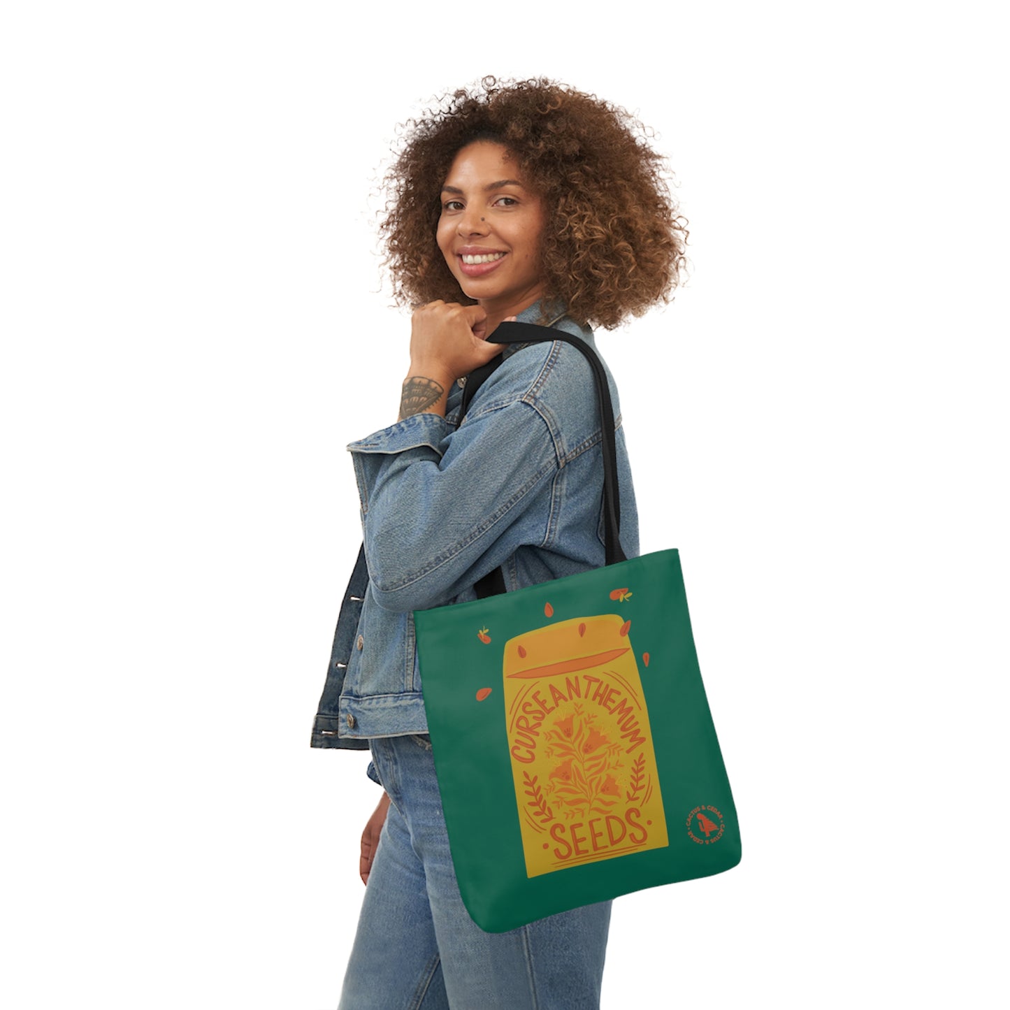 Go F Yourself Please Tote Bag / Curseanthemum Tote Bag / Chrysanthemum Tote / Gifts for Plant Lovers