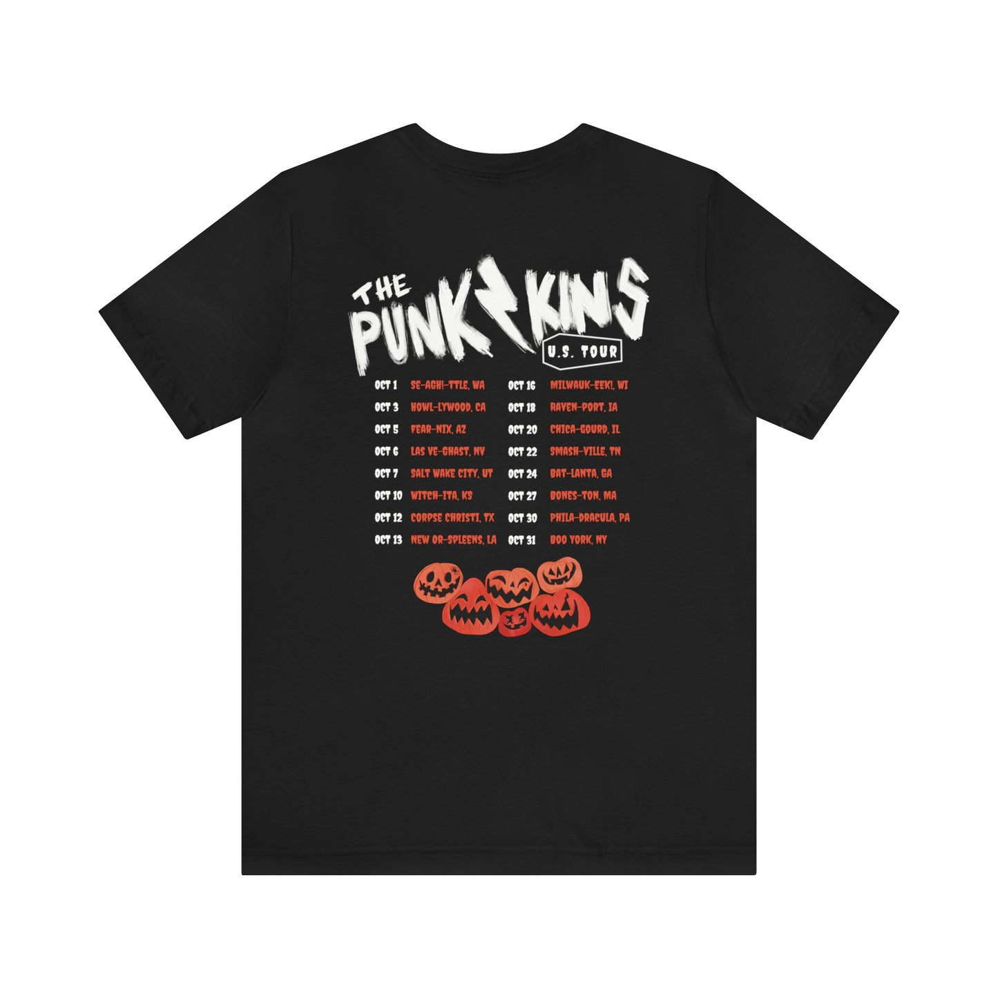 "The Punk Kins" Halloween Shirt / Pumpkin Shirt