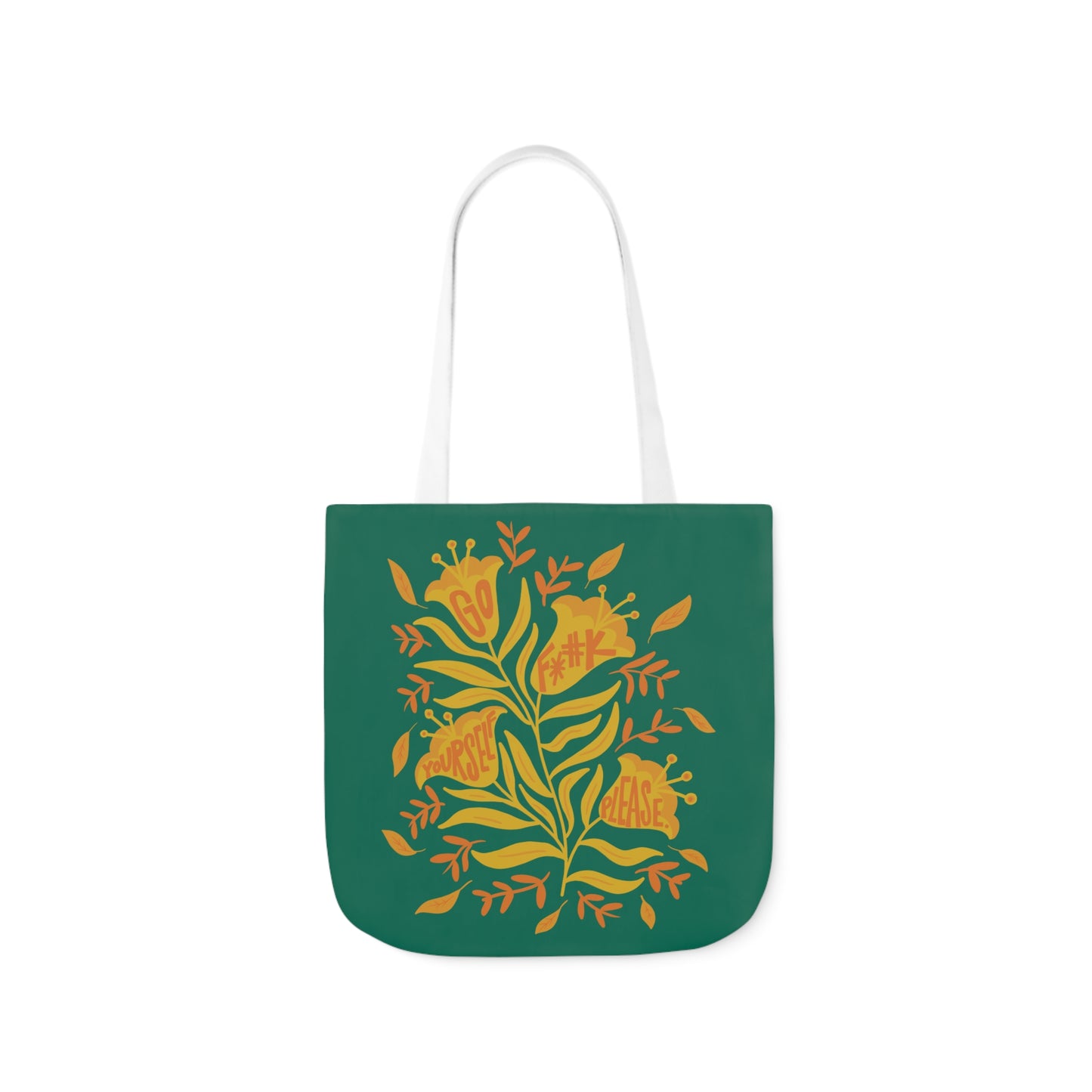 Go F Yourself Please Tote Bag / Curseanthemum Tote Bag / Chrysanthemum Tote / Gifts for Plant Lovers