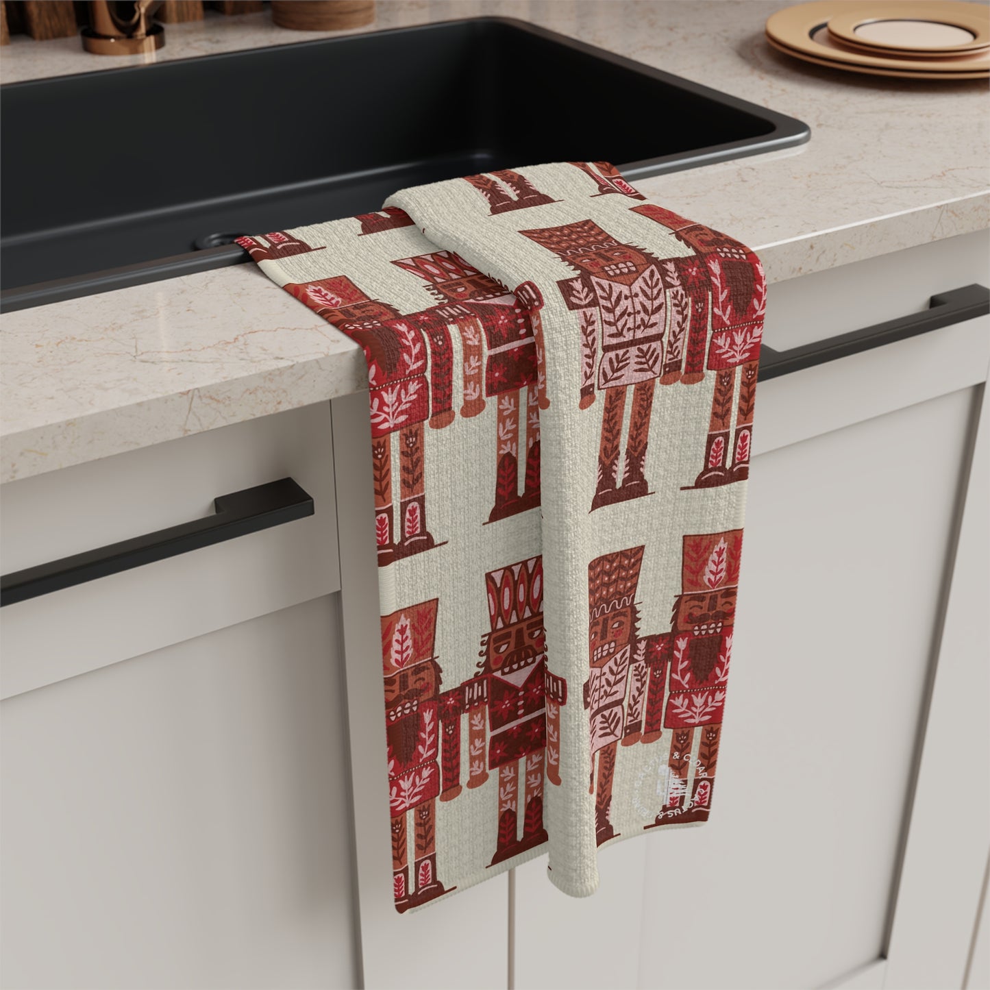 Nutcracker Towel / Christmas Kitchen Towel