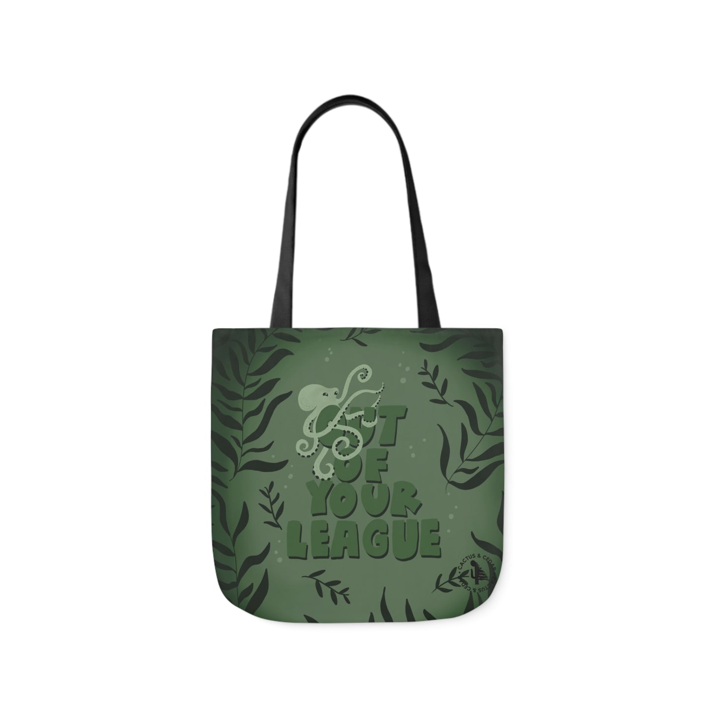 She Creature Tote Bag / "Out of Your League" Tote Bag / Halloween Tote Bags