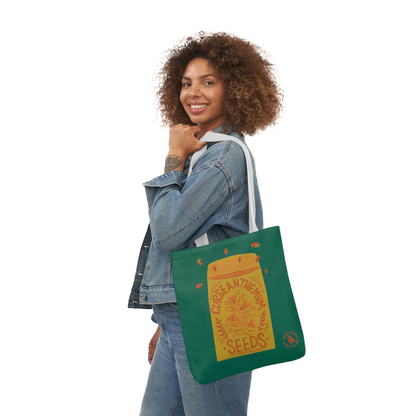 Go F Yourself Please Tote Bag / Curseanthemum Tote Bag / Chrysanthemum Tote / Gifts for Plant Lovers