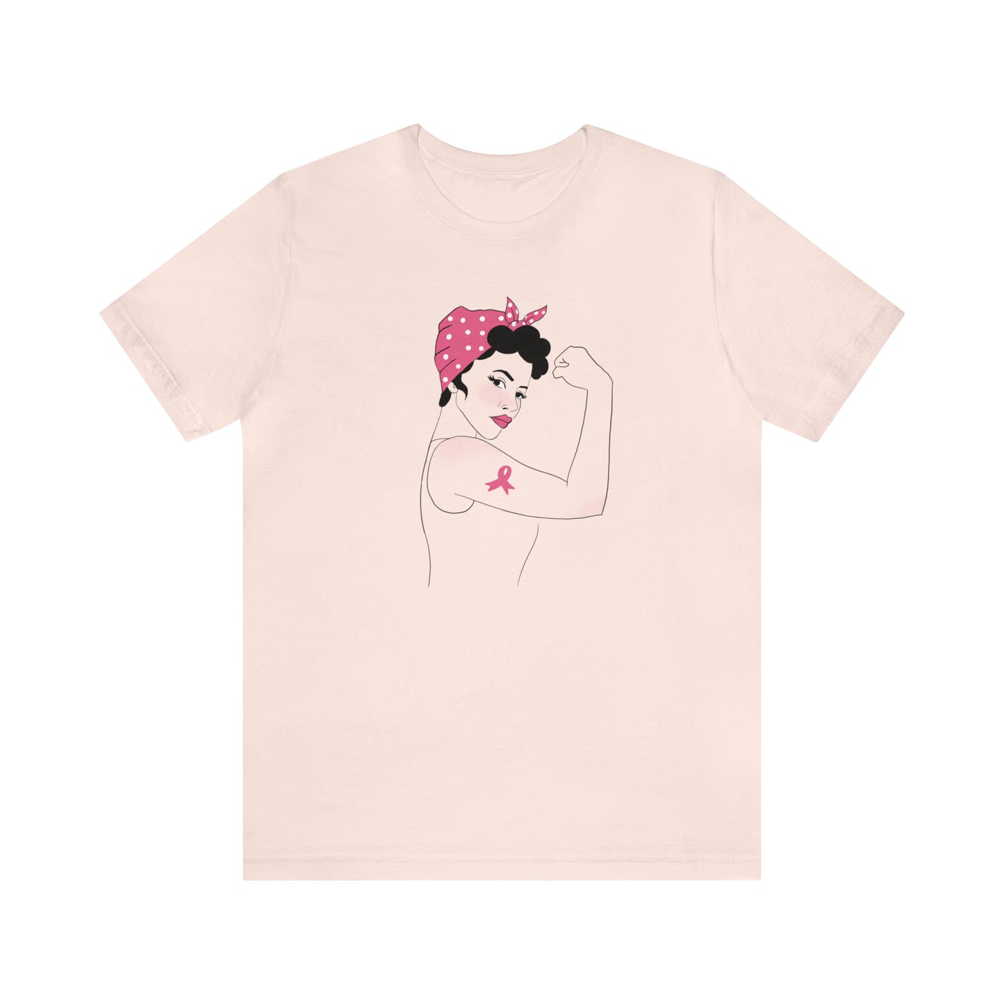 Rosie the Survivor Shirt / Breast Cancer Awareness Month / Breast Cancer Fighter Shirt / Pink Ribbon Shirt