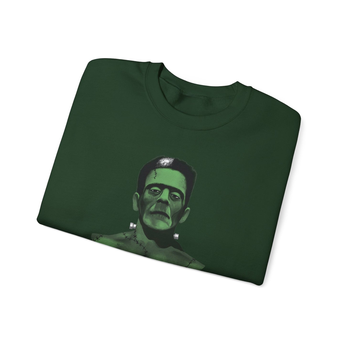 Frankie Crewneck Sweater / Workin' On My Bod Sweater / Halloween Sweaters / Frankenstein Sweatshirt