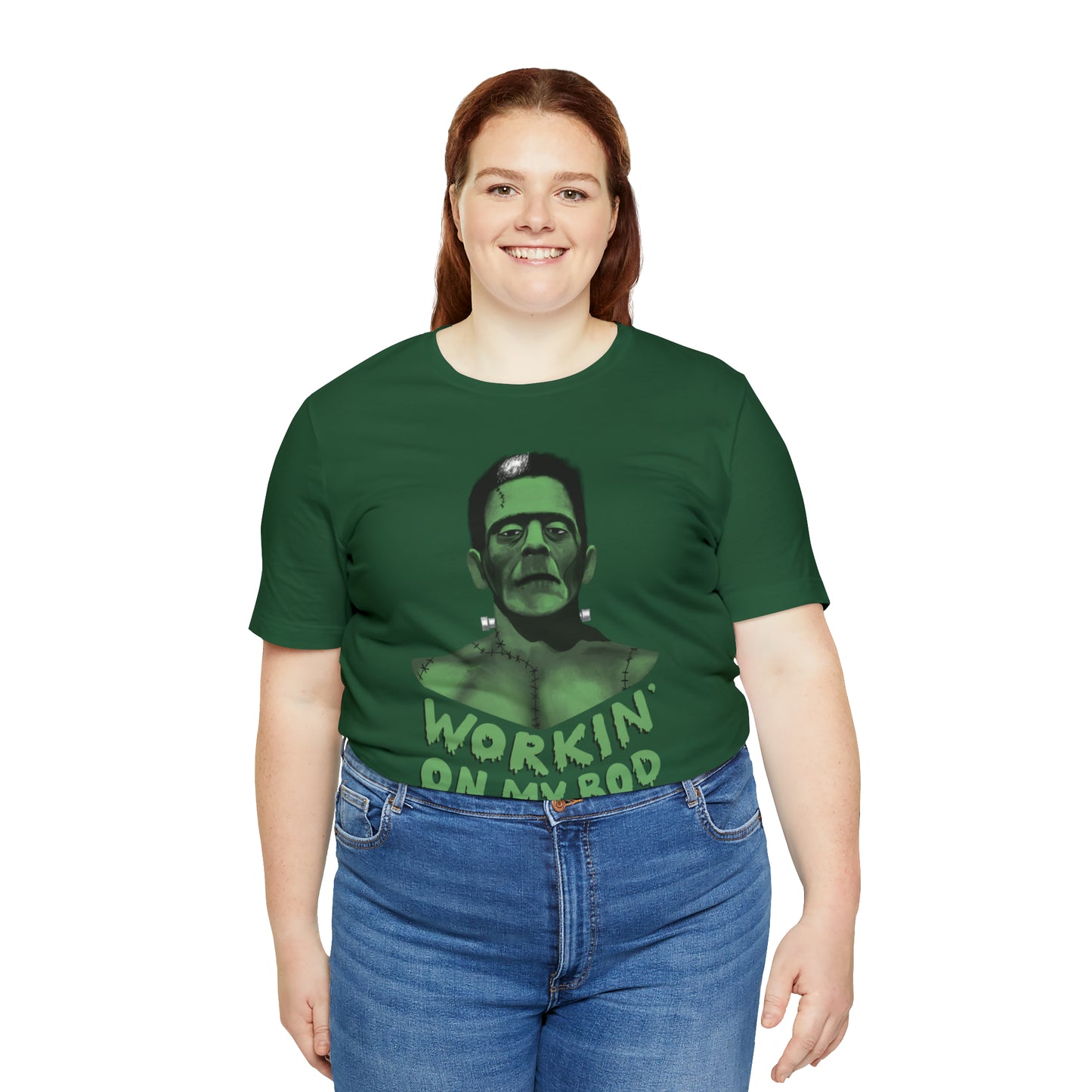 Frankie T-Shirt / Workin' On My Bod T-Shirt / Frankenstein T-Shirt