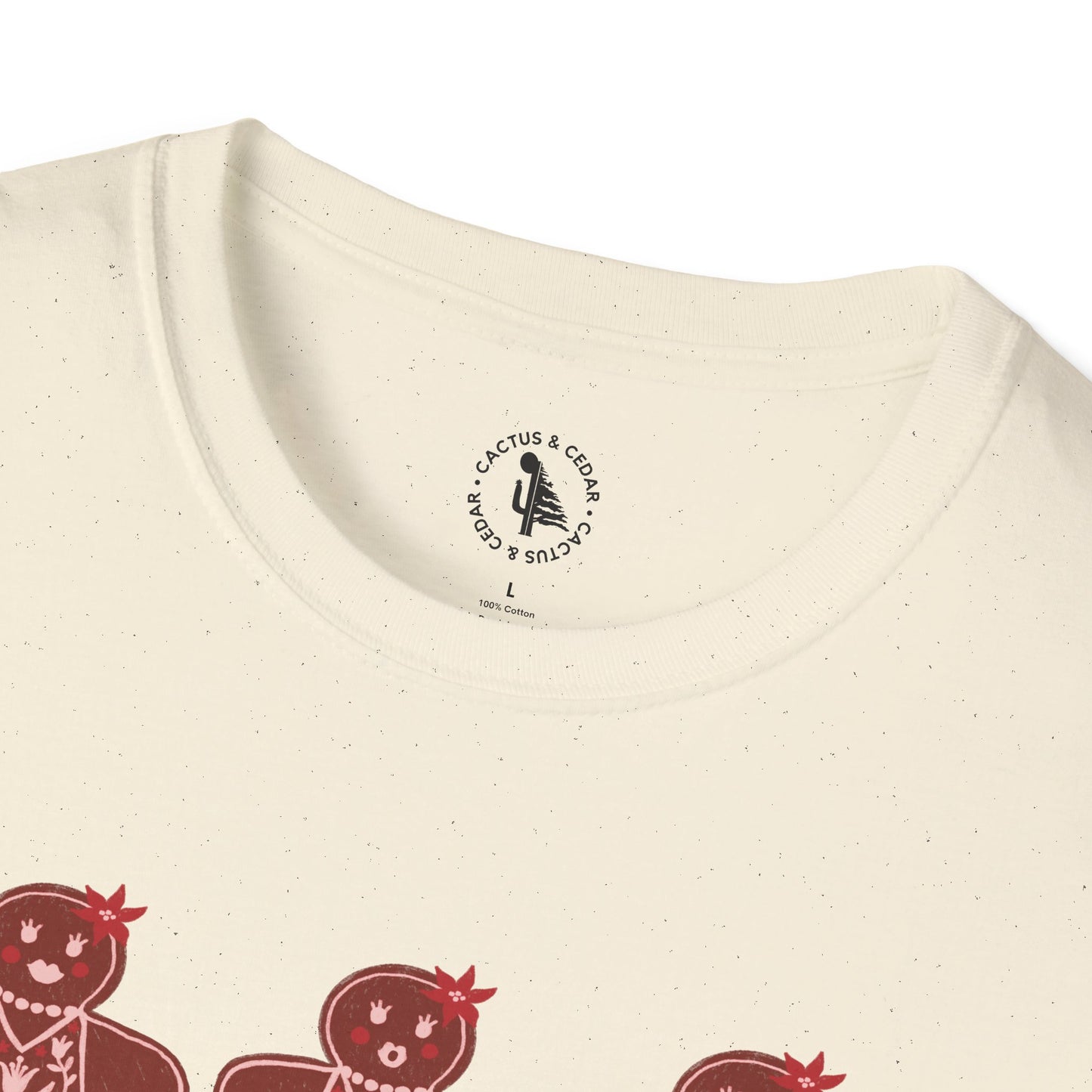 Gingerbread Cookie Lady T-Shirt / Christmas Tees / Cute Gingerbread Shirt