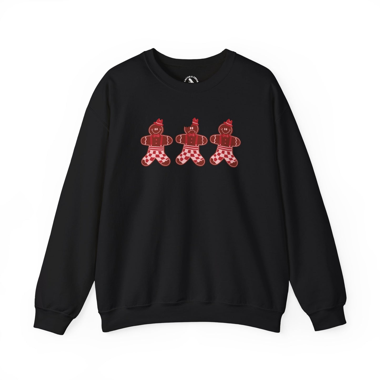 Gingerbread Cookie Man Crewneck Sweatshirt / Gingerbread Sweatshirt / Christmas Sweaters