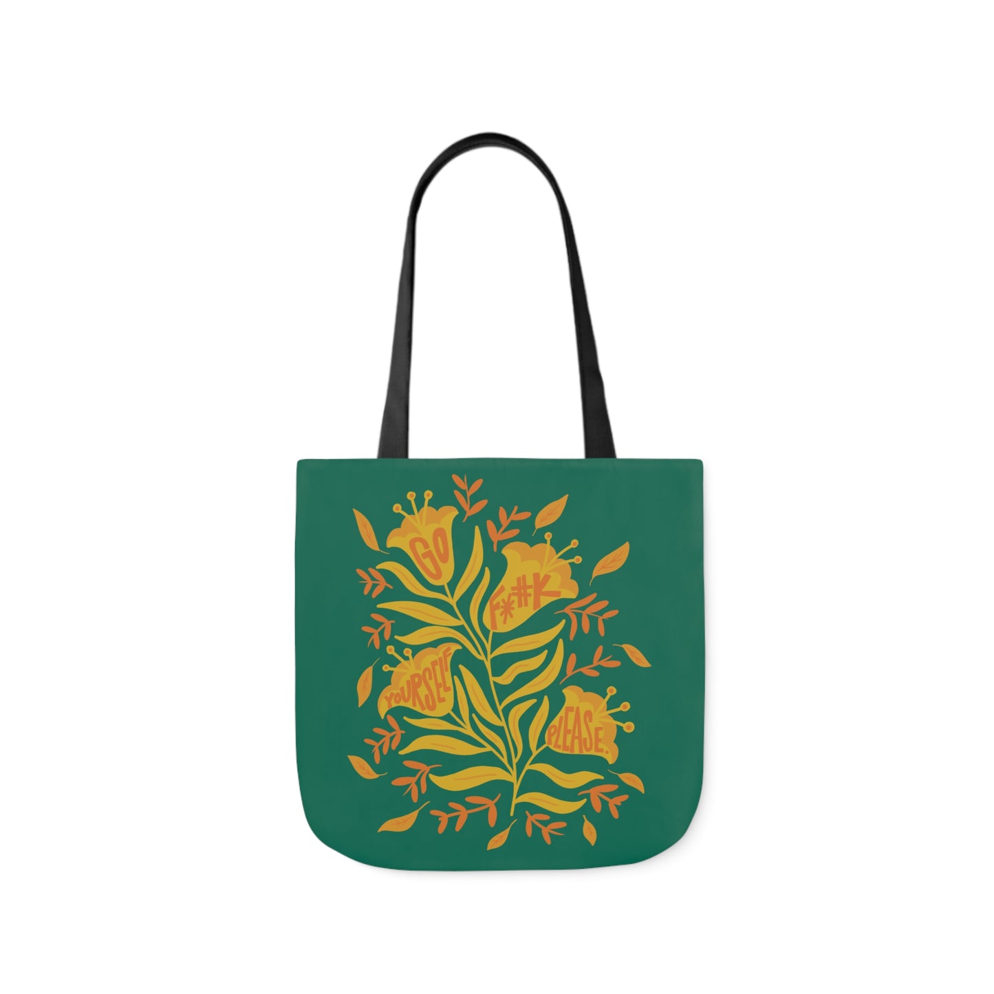 Go F Yourself Please Tote Bag / Curseanthemum Tote Bag / Chrysanthemum Tote / Gifts for Plant Lovers