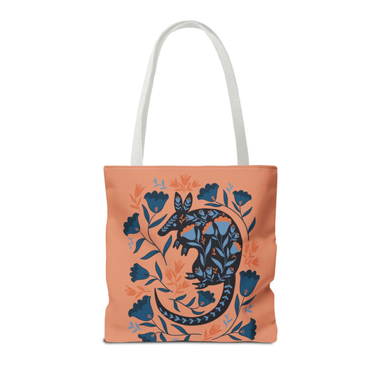 Desert Armadillo Tote Bag / Desert Animal Tote Bag