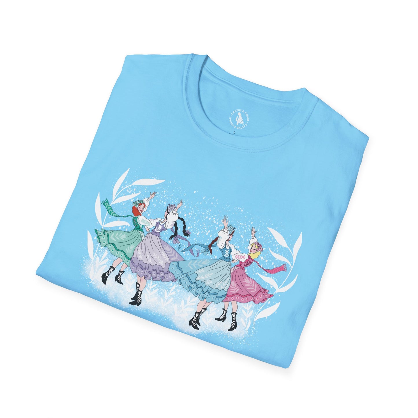 Winter Wonderland T-Shirt / Vintage Style Holiday Tee / Christmas T-Shirts