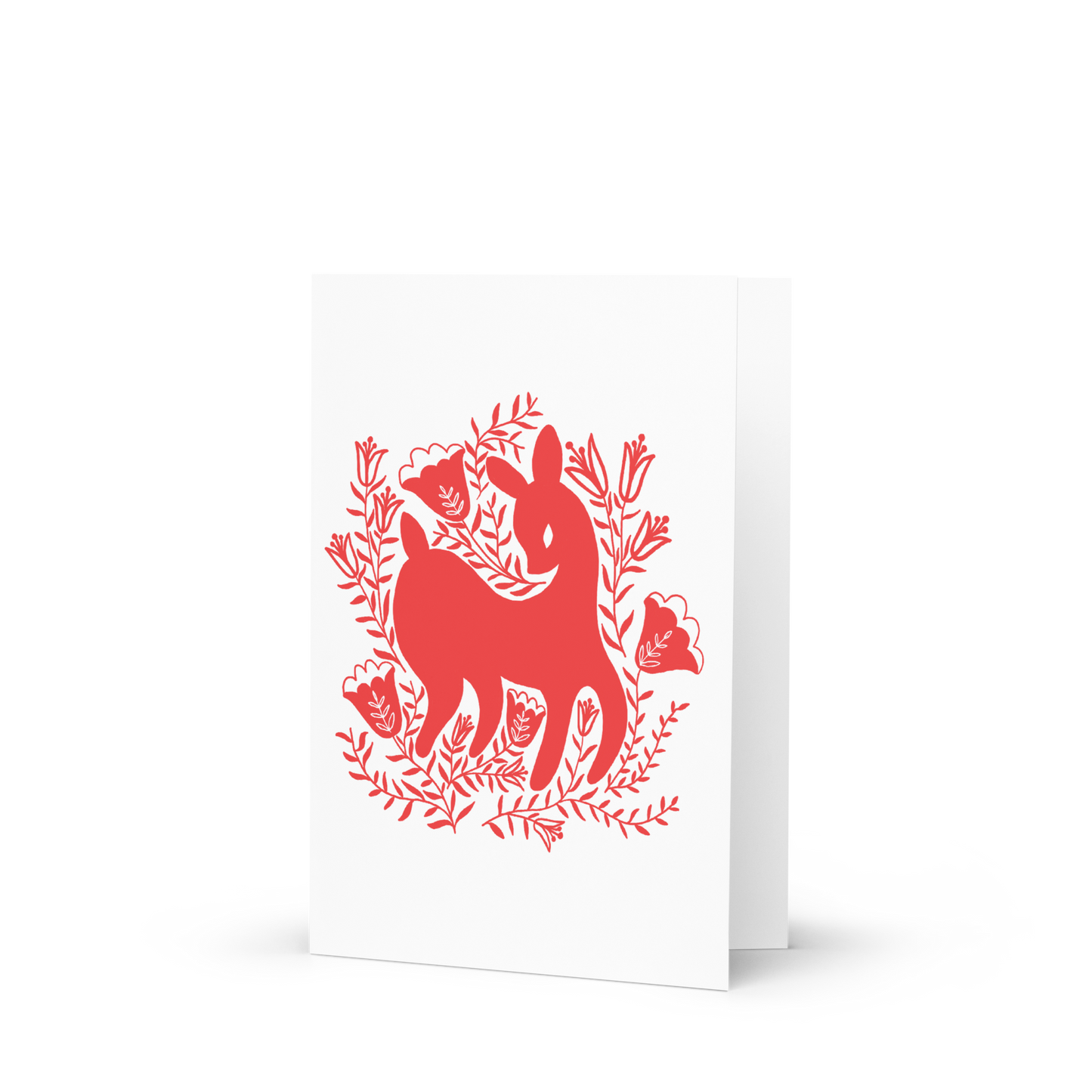 10 Card Holiday Card Set / Christmas Card Set of 10 / Polish Girls