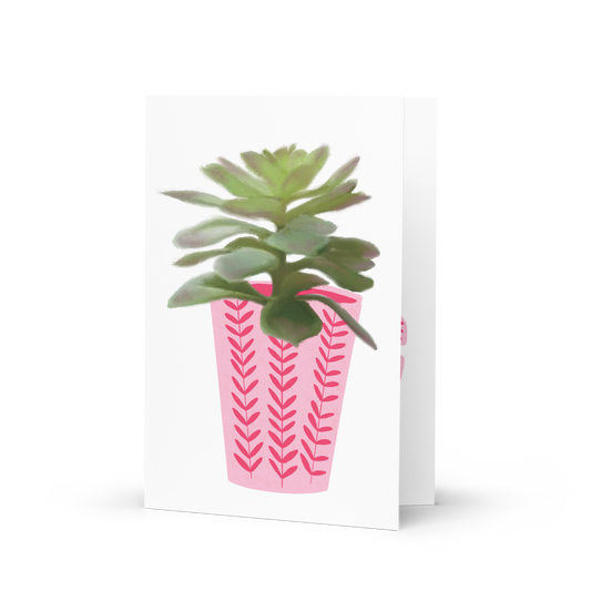 Succulent Card / Anti-Greeting Card / You Succ Card / Funny Birthday Card / Funny Plant Card / Gifts for Plant Lovers