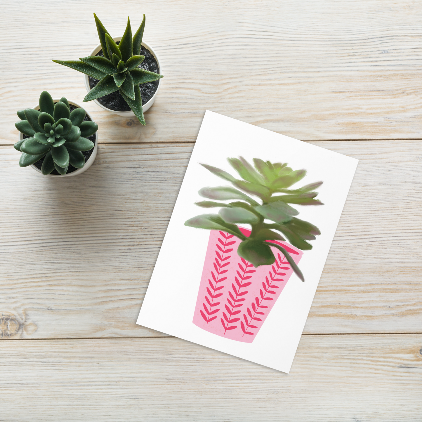 Succulent Card / Anti-Greeting Card / You Succ Card / Funny Birthday Card / Funny Plant Card / Gifts for Plant Lovers