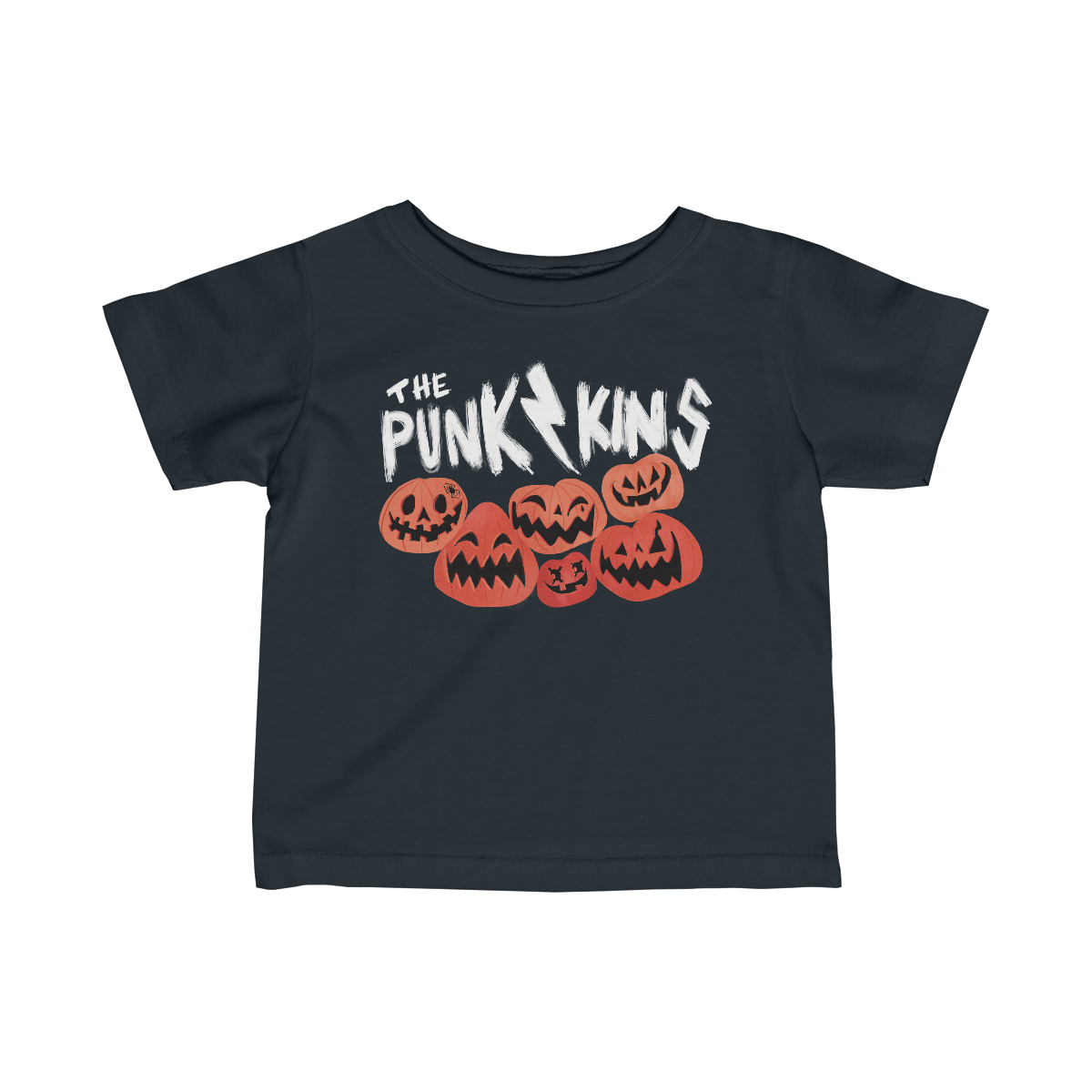 INFANT SIZE : The Punk Kins Fine Jersey Tee / Halloween Shirt / Infant Sizes