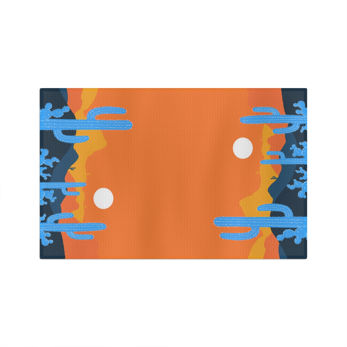 Arizona Sunset Kitchen Towel / Cactus Kitchen Towel / Soft Tea Towel / Housewarming Gifts