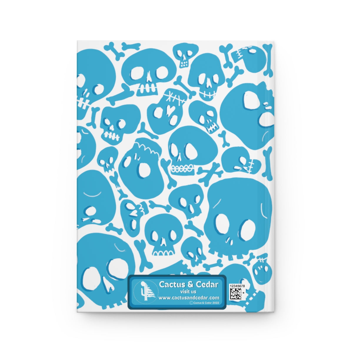 Skull and Bones Journal / Bone to Be Wild Journal Hardcover Journal Matte / Funny Quote Journal / Lined Journal / Gifts for Writers / Punny
