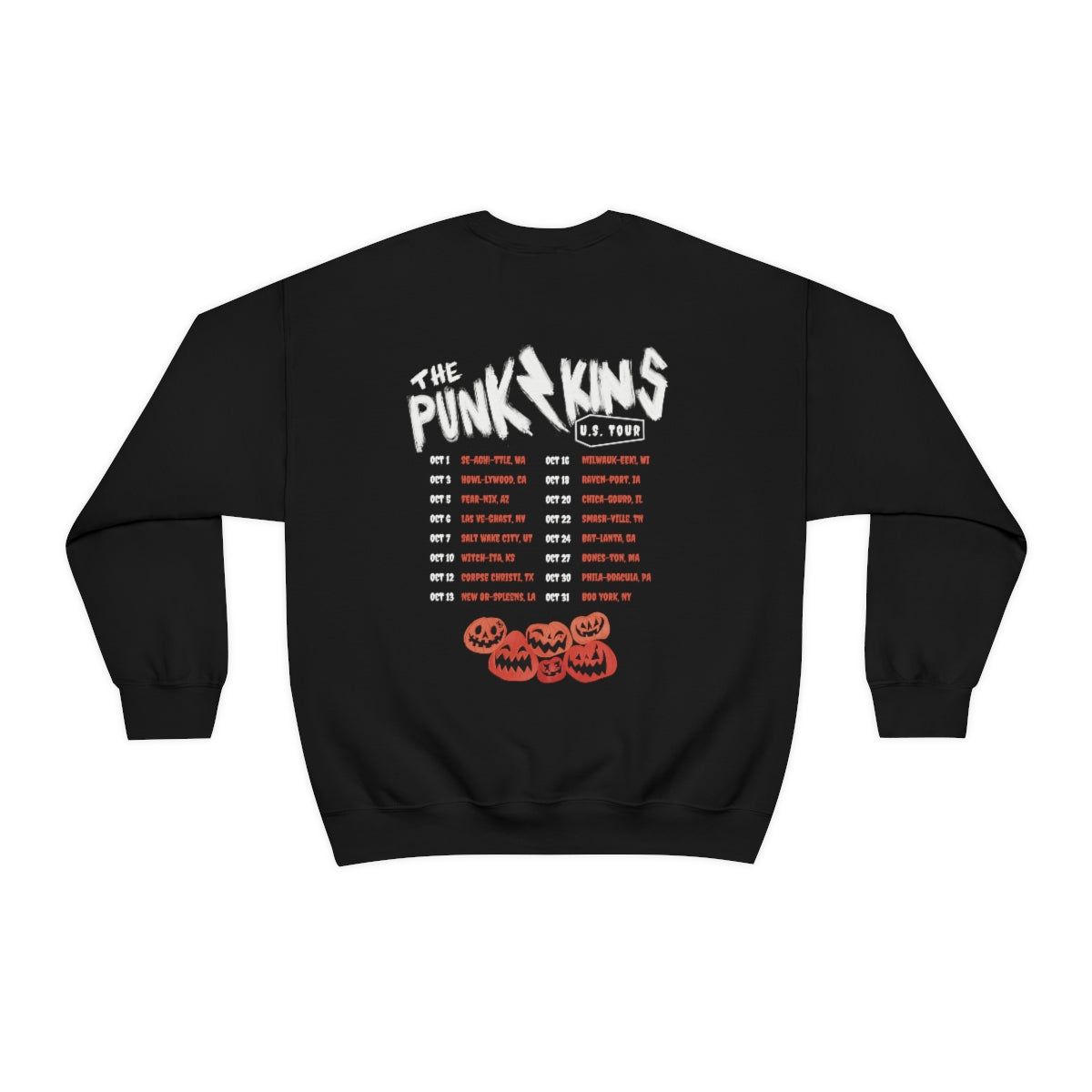 "The Punk Kins" Crewneck Sweater / Halloween Sweaters