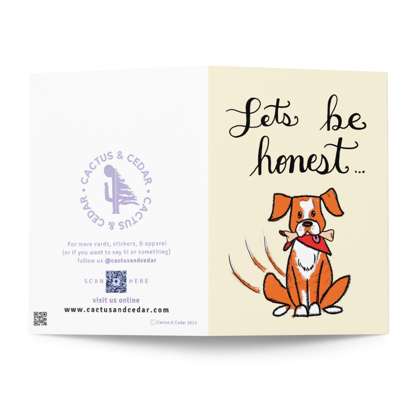 Valentine's Day Dirty Dog Dog / Valentine's Day Card