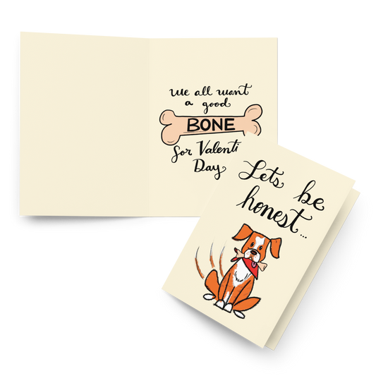 Valentine's Day Dirty Dog Dog / Valentine's Day Card