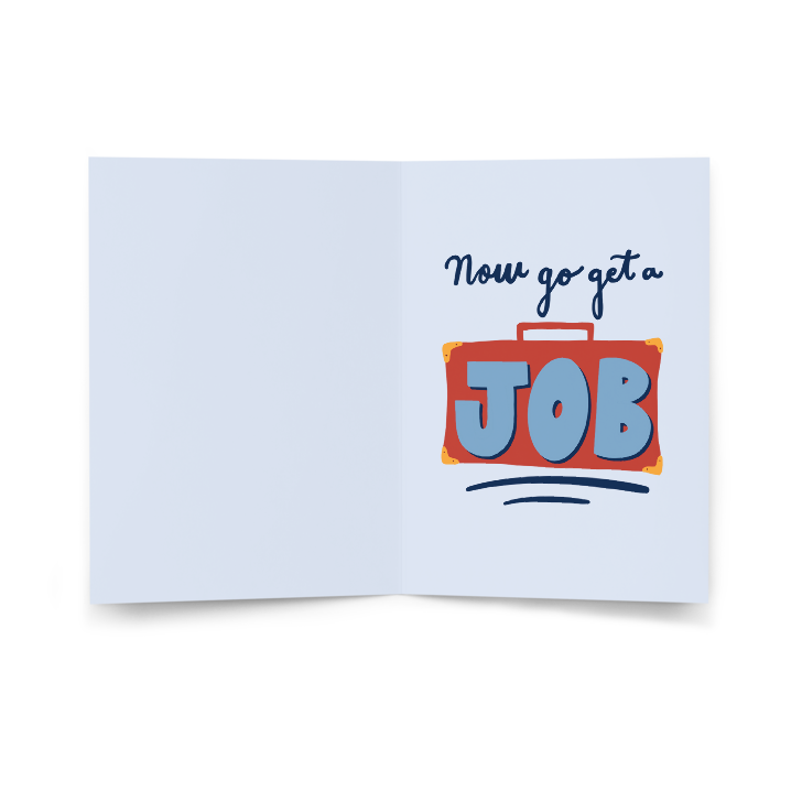 Funny Graduation Card / You Did It! Card / Congratulation Card
