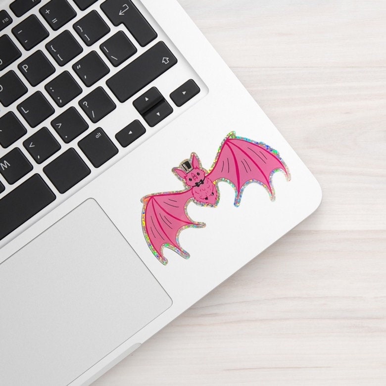 Halloween Batty Sticker / Waterproof Stickers / Laptop Stickers / Water Bottle Sticker / Stickers for Stanley / Bat Sticker / Vampire Sticker