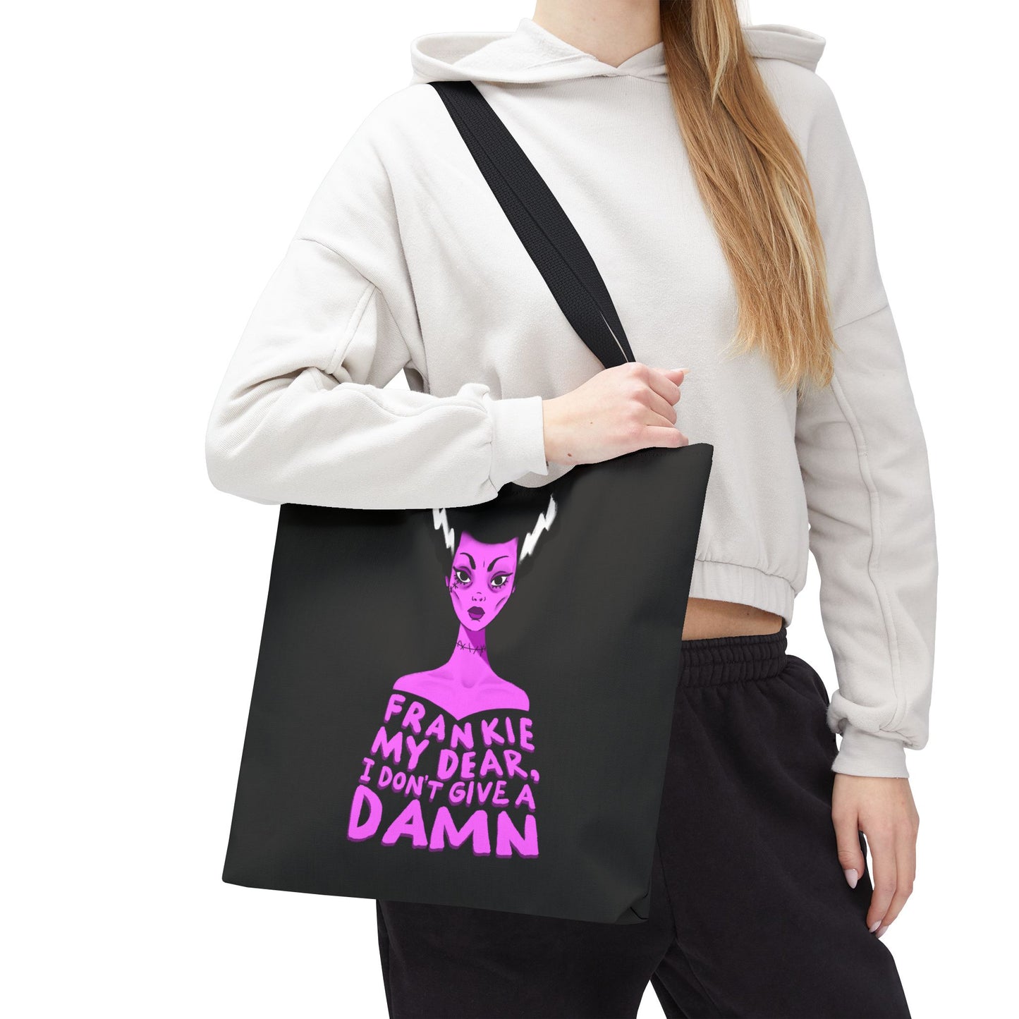 Bride of Frankie & Frankie Tote Bag / Frankenstein and His Bride Tote Bag / Halloween Accessories