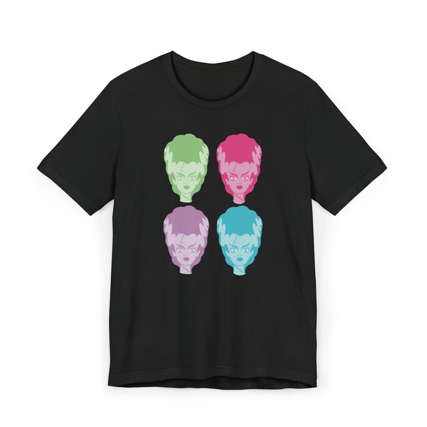 Technicolor Bride of Frankenstein T-Shirt / Halloween Shirts