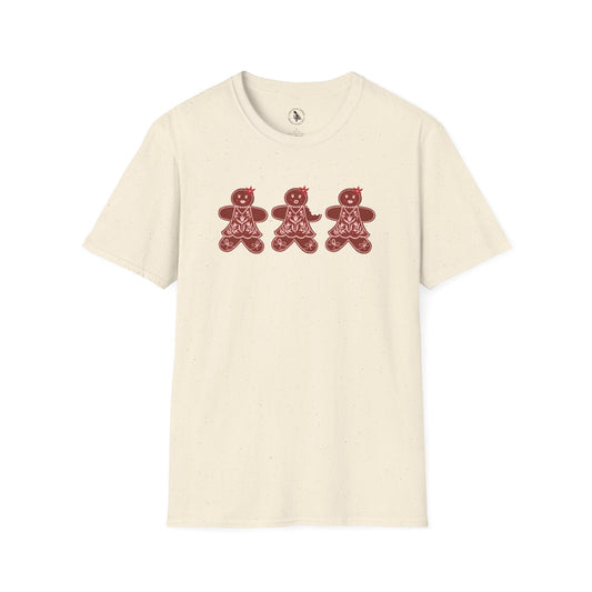 Gingerbread Cookie Lady T-Shirt / Christmas Tees / Cute Gingerbread Shirt