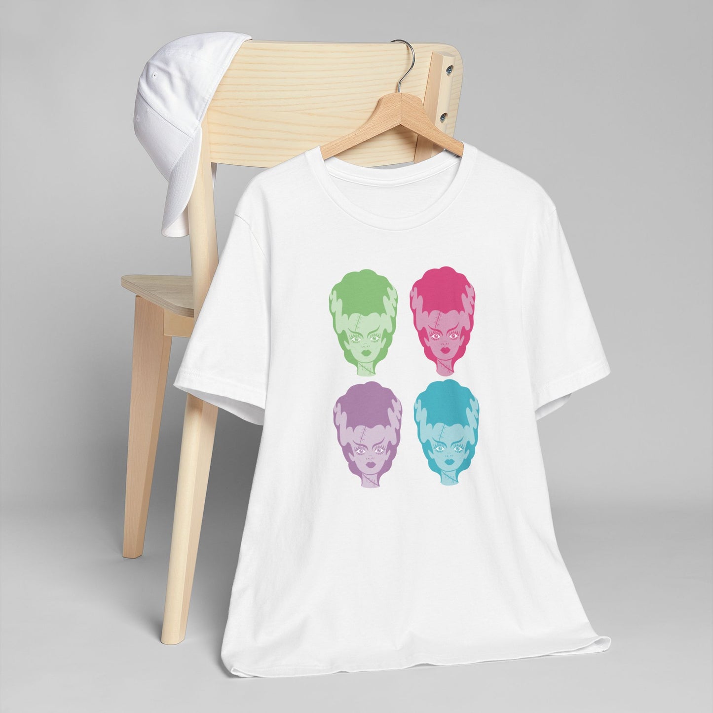 Technicolor Bride of Frankenstein T-Shirt / Halloween Shirts