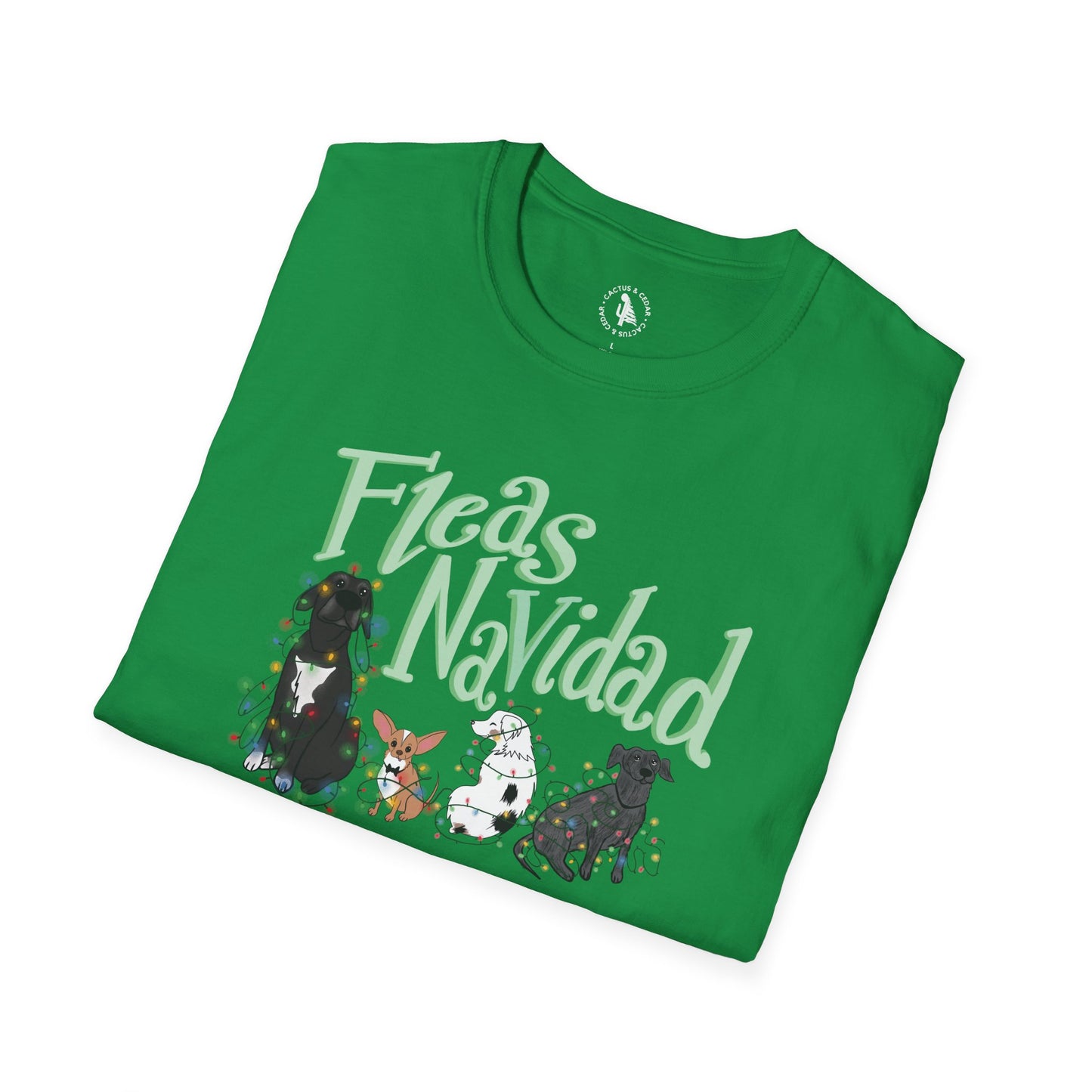 Fleas Navidad T-Shirt / Funny Christmas Tees / Feliz Navidad