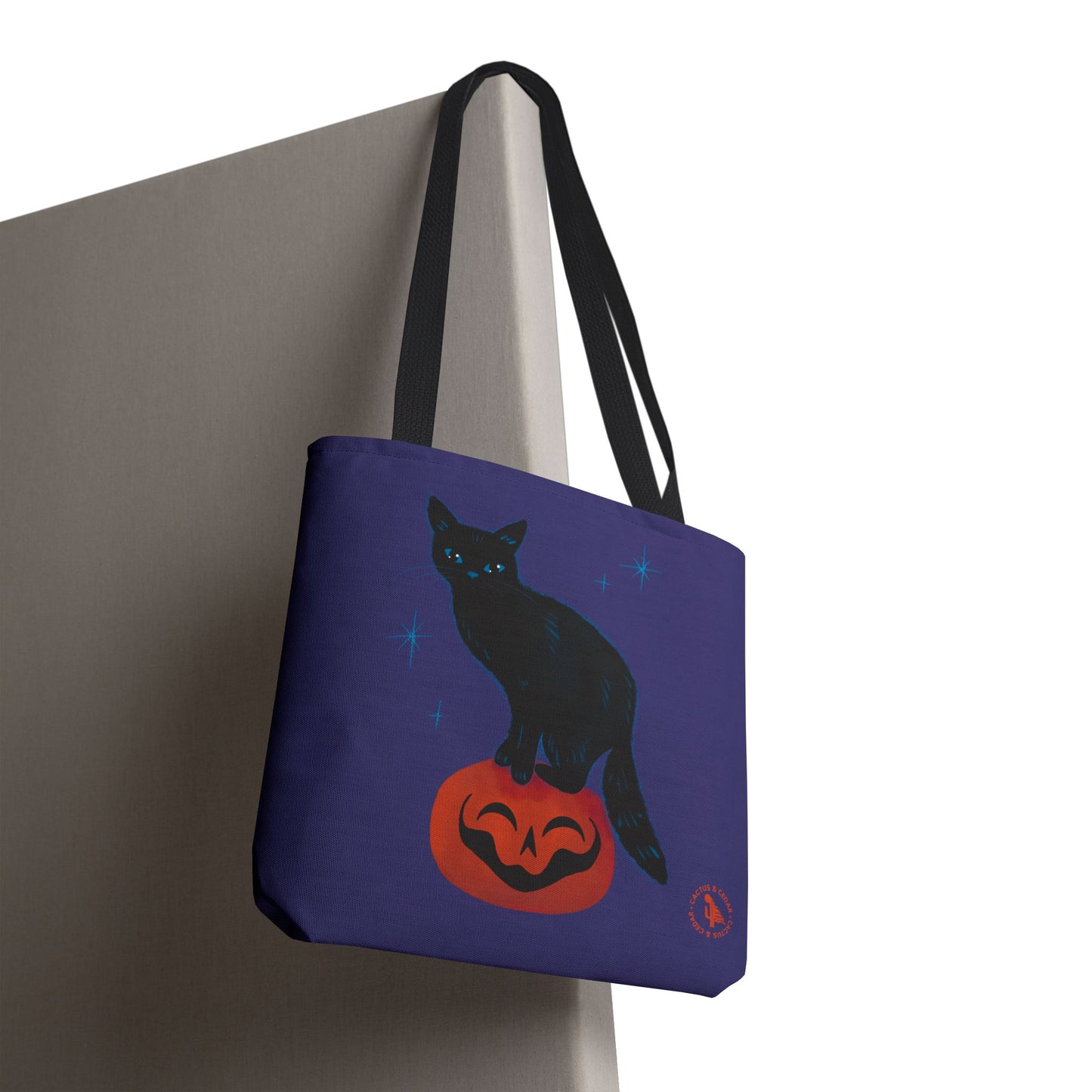 Binx Black Cat Halloween Tote Bag
