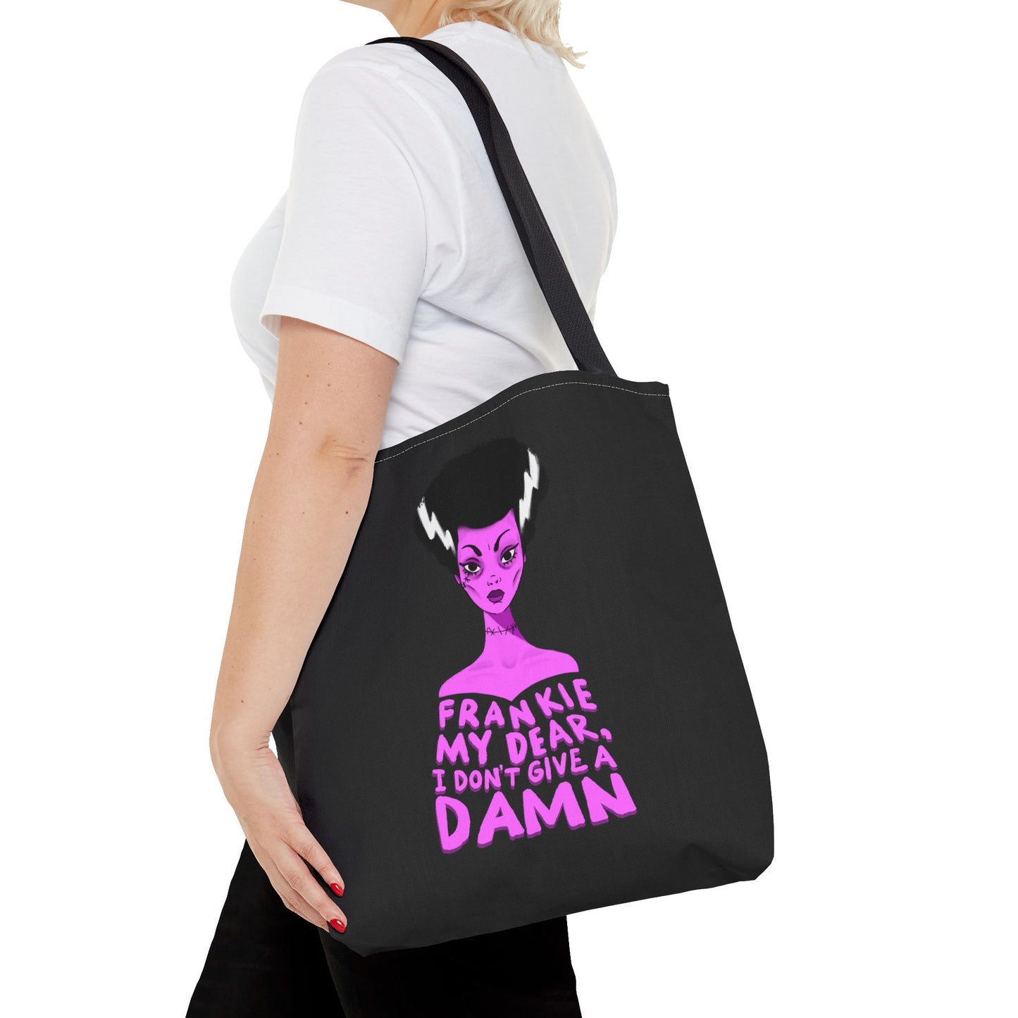 Bride of Frankie & Frankie Tote Bag / Frankenstein and His Bride Tote Bag / Halloween Accessories