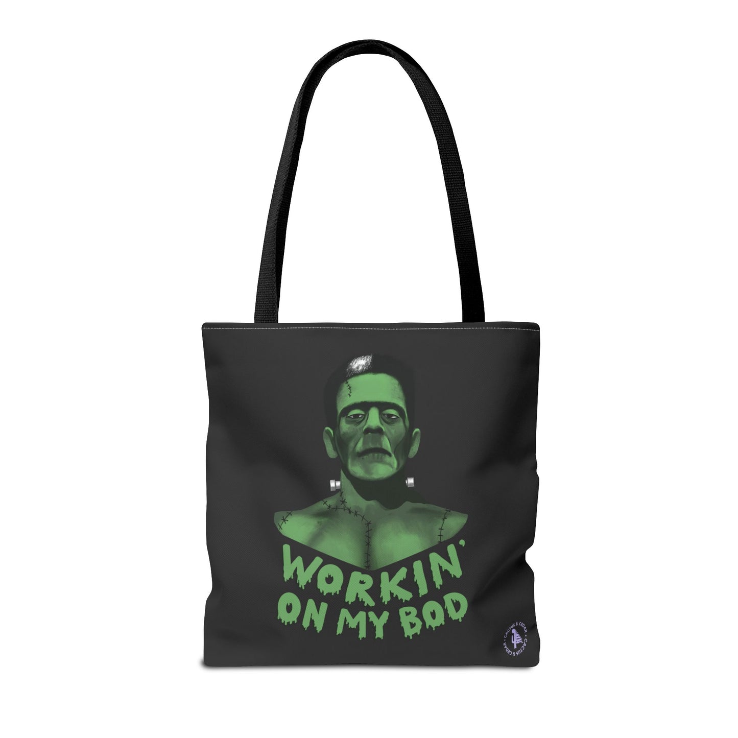 Bride of Frankie & Frankie Tote Bag / Frankenstein and His Bride Tote Bag / Halloween Accessories