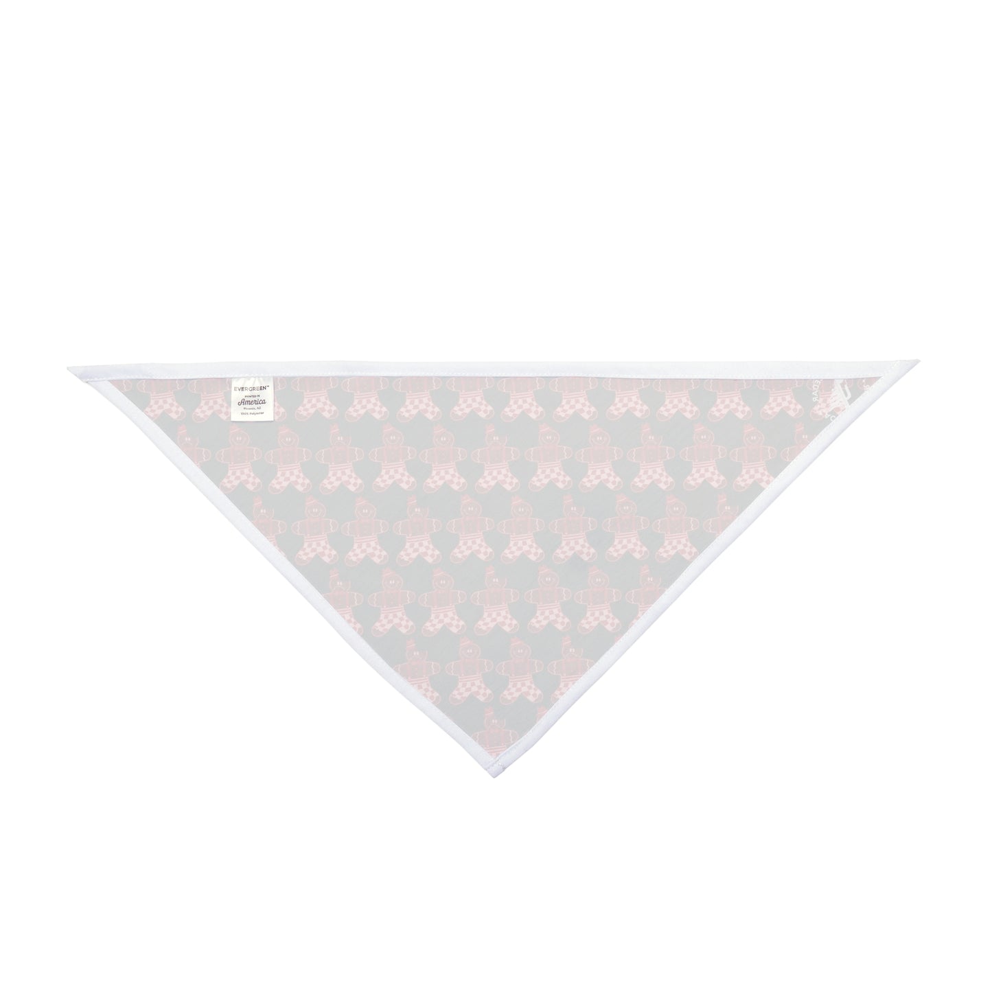 Gingerbread Man Dog Bandana / Two Sizes Available / Christmas Cookie Dog Scarf / Christmas Dog Accessories