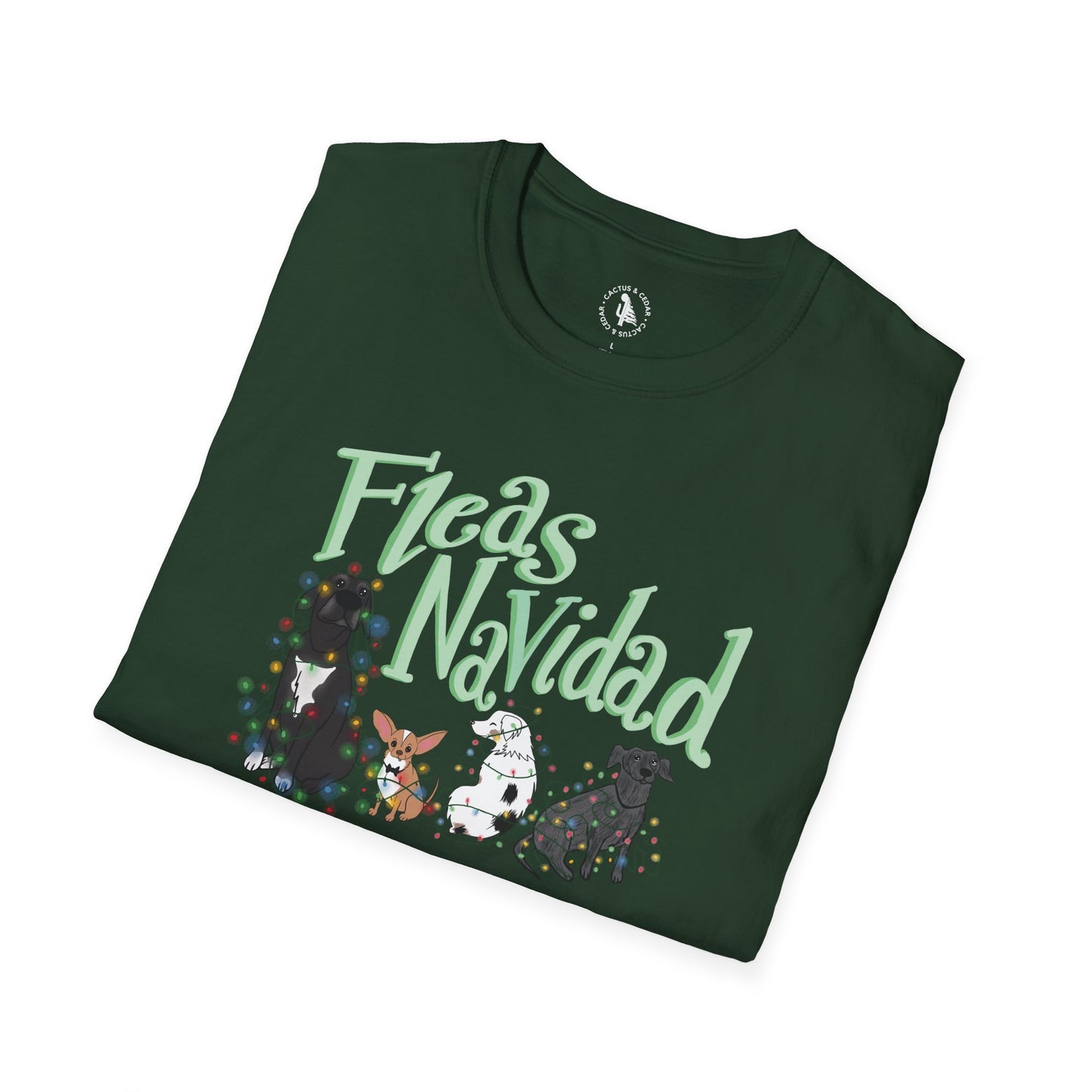 Fleas Navidad T-Shirt / Funny Christmas Tees / Feliz Navidad