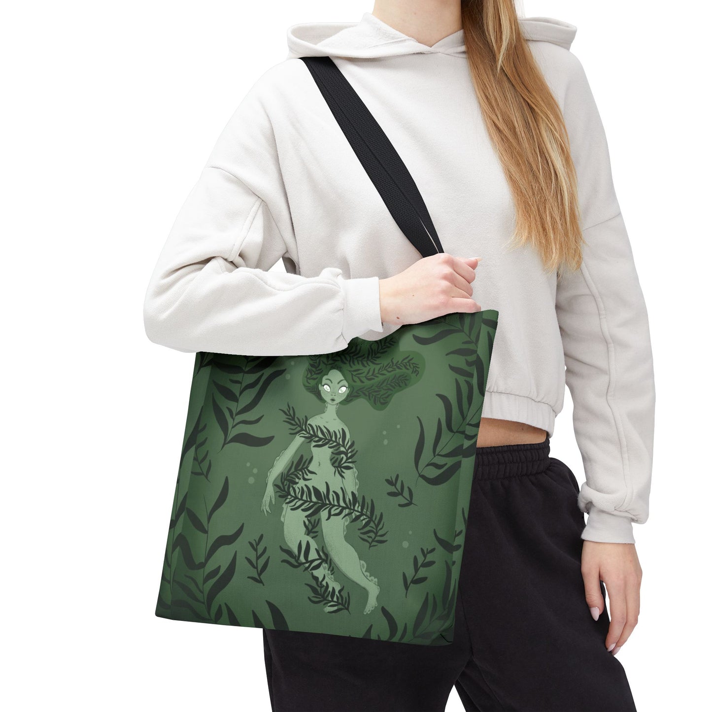 She Creature Tote Bag / Classic Horror Tote Bags