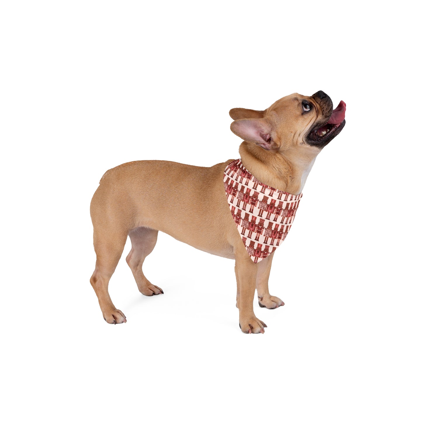 Nutcracker Dog Bandana / Two Sizes Available / Christmas Cookie Dog Scarf / Christmas Dog Accessories