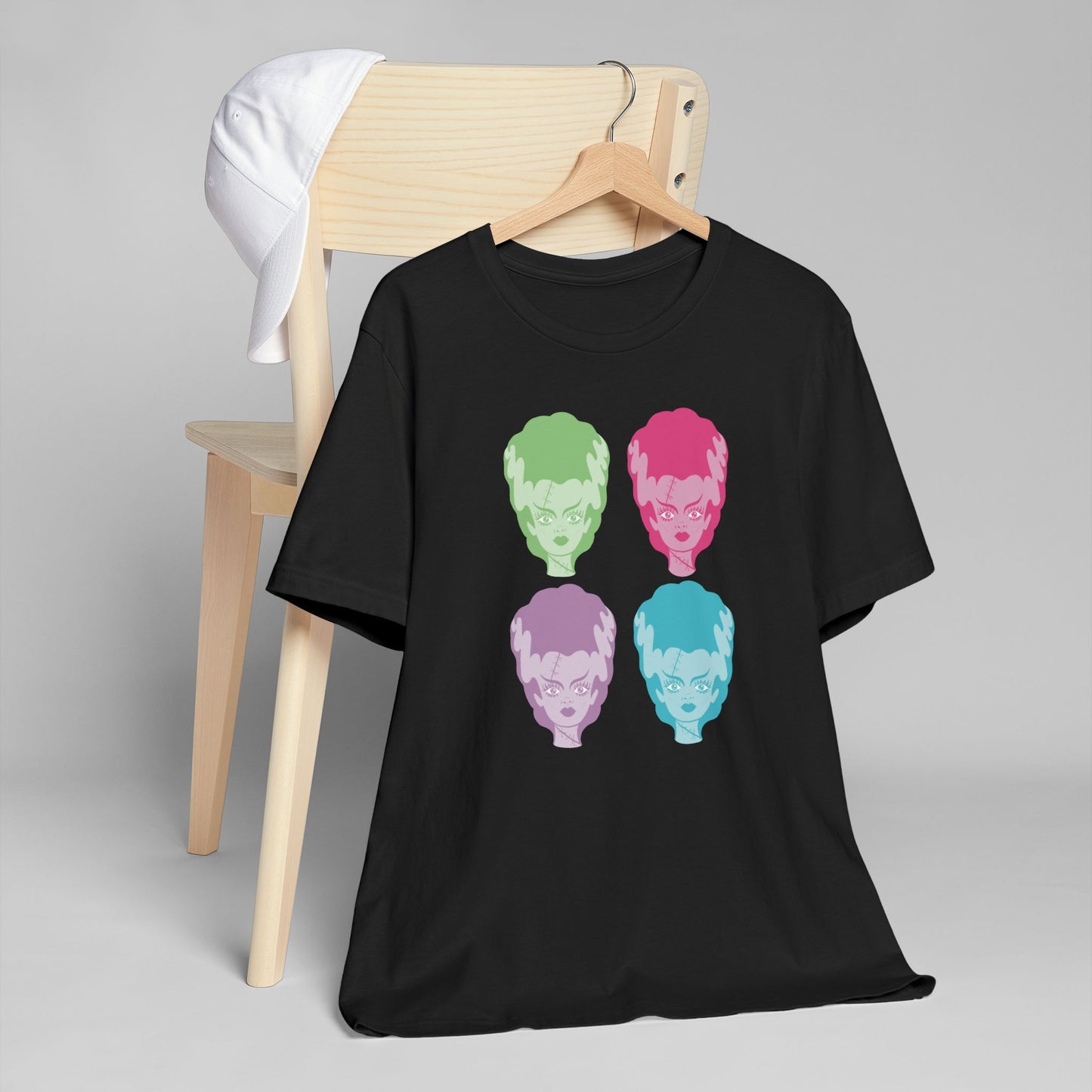 Technicolor Bride of Frankenstein T-Shirt / Halloween Shirts