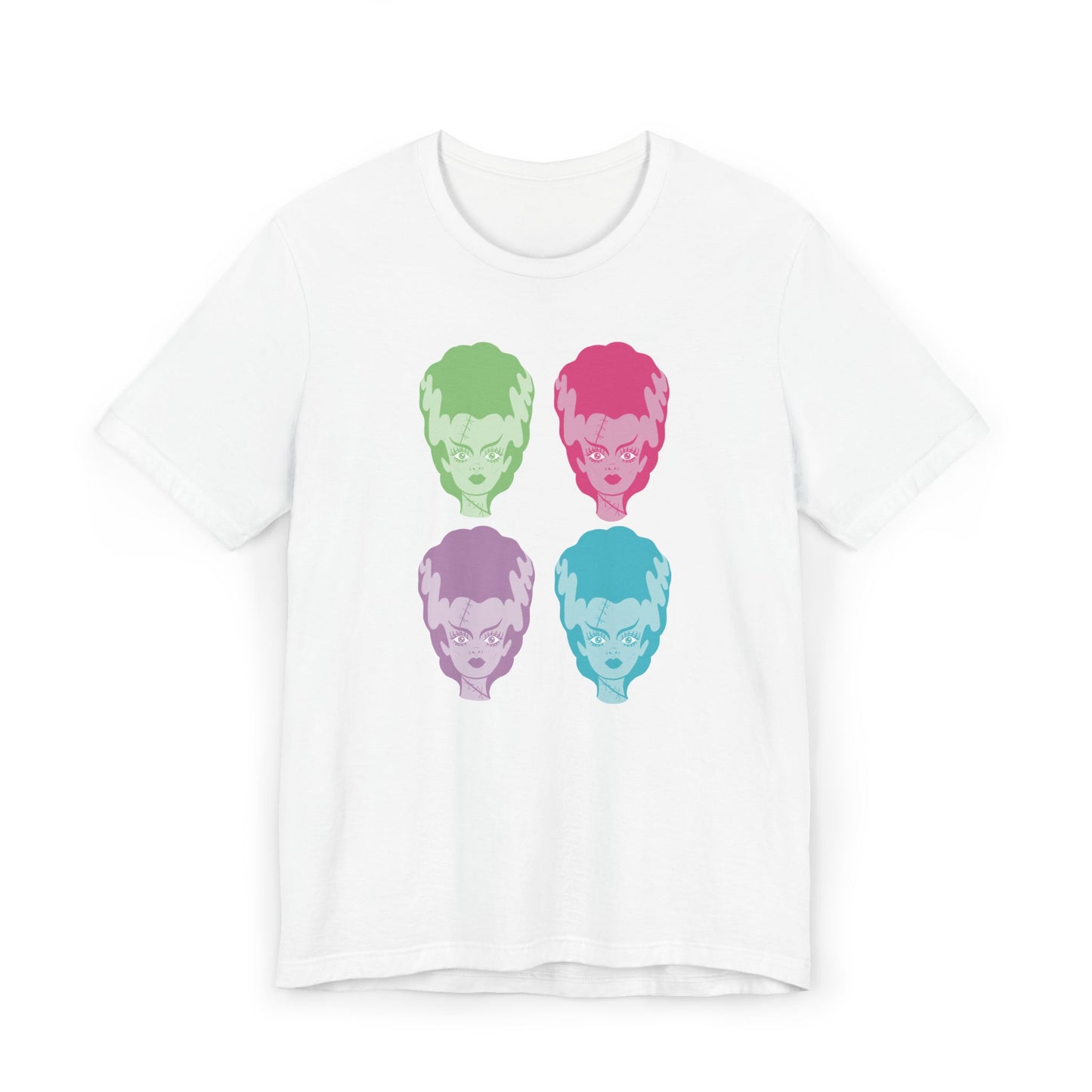 Technicolor Bride of Frankenstein T-Shirt / Halloween Shirts