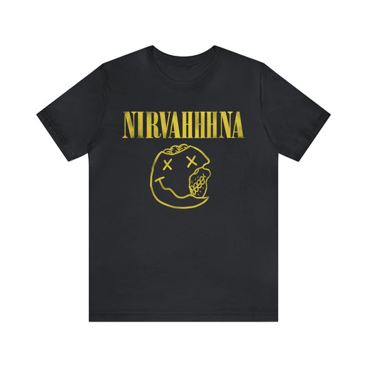 "Smells Like Teen Brains" T-Shirt / Zombie NirvAHHHna Unisex T-Shirt / Nirvana Parody Shirt / Parody Band Tee
