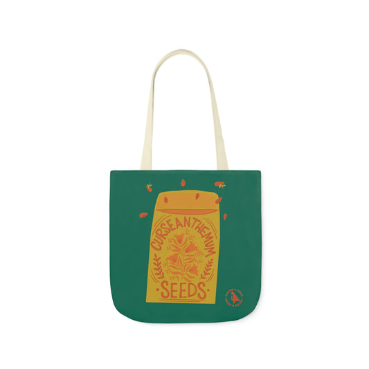 Go F Yourself Please Tote Bag / Curseanthemum Tote Bag / Chrysanthemum Tote / Gifts for Plant Lovers