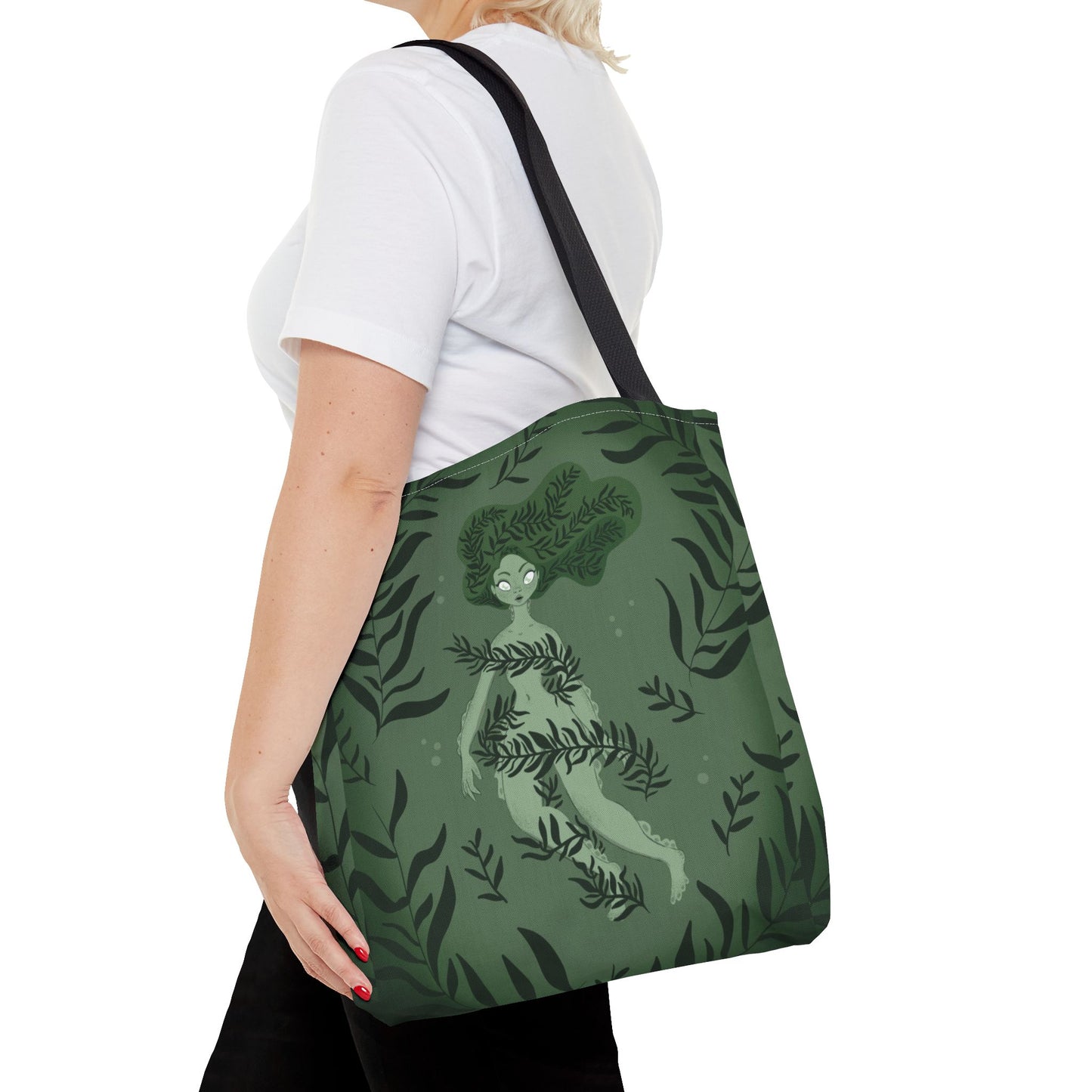 She Creature Tote Bag / Classic Horror Tote Bags