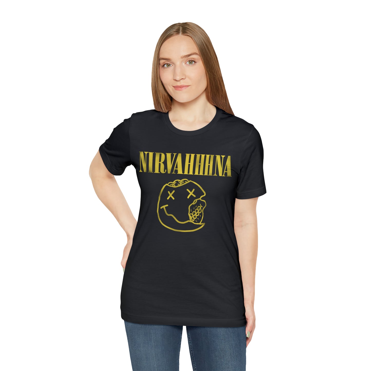 Nirvana Parody Shirt "Smells Like Teen Brains" T-Shirt / Zombie NirvAHHHna Unisex T-Shirt / Halloween Shirts