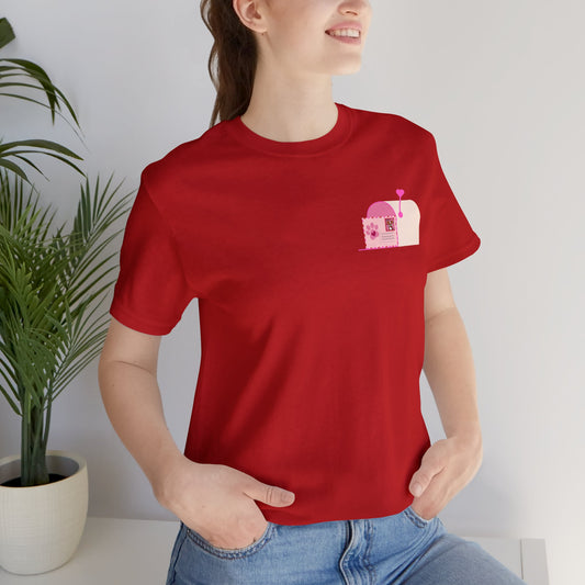 Valentine's Mailbox Shirt / Dog Postcard / Matching Shirts / Valentine's Day Gifts for Dog Lovers