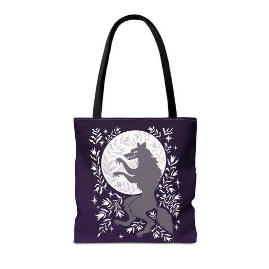Werewolf Tote Bag / Dancing in the Moonlight Tote Bag
