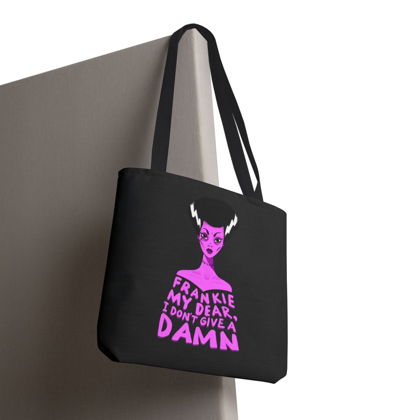 Bride of Frankie & Frankie Tote Bag / Frankenstein and His Bride Tote Bag / Halloween Accessories