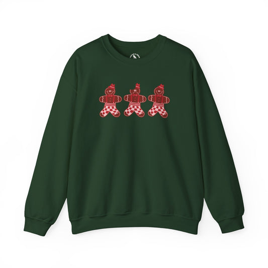 Gingerbread Cookie Man Crewneck Sweatshirt / Gingerbread Sweatshirt / Christmas Sweaters