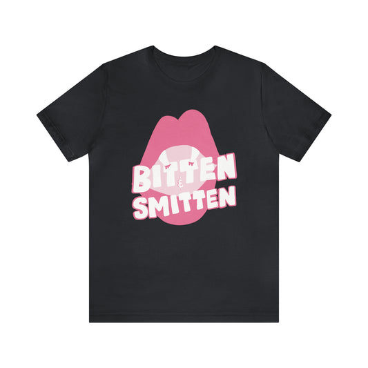 Bitten & Smitten Vampire T-Shirt / Valentine's Day Shirts / Halloween Valentine